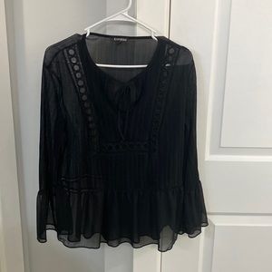 Long sleeve blouse